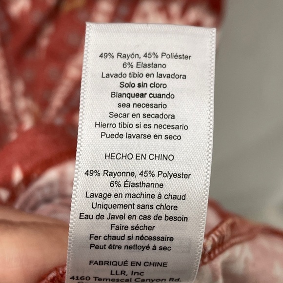 LulaRoe Jody Faux Wrap Dress Aztec Boho Print Size Medium - Picture 4 of 5